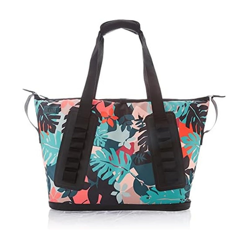 BUILT Utopia Welded Soft Portable Cooler with Wide Mouth Opening - Insulated and Leak-Proof Botanical Leaf 5251696 - Image 1